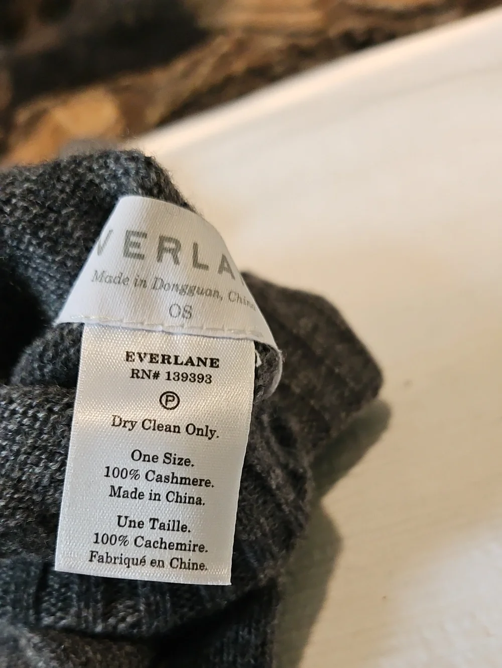 Everlane 100% Cashmere Gloves NWOT OS